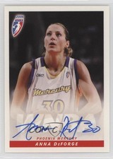 2006 Rittenhouse WNBA Auto Anna DeForge (Action) Auto 0c3