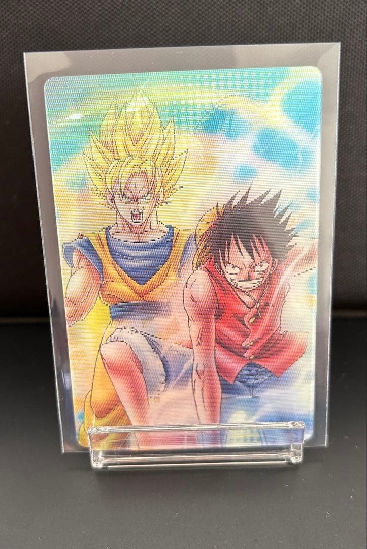 One Piece x Dragon Ball 40th Anniversary Weekly Jump Wafer Card