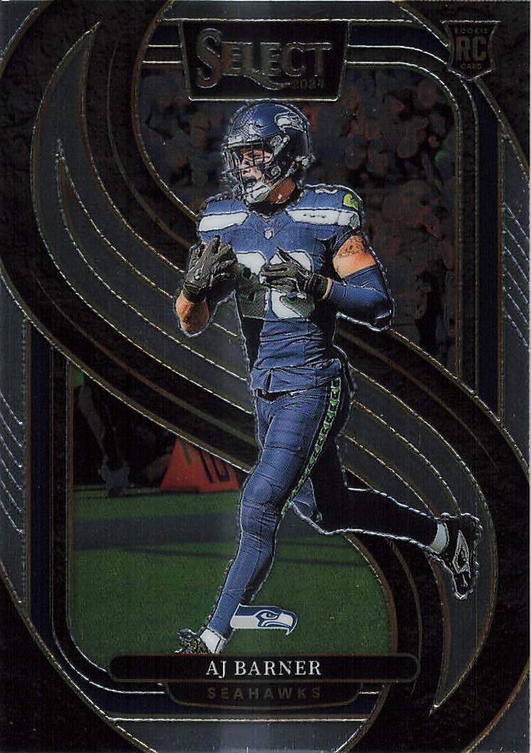 2024 Panini Select - Premier Level AJ Barner #103 (RC)