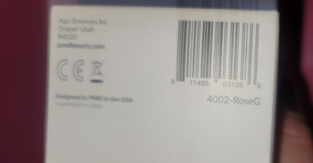 PMD CLEAN PRO GOLD SMART FACIAL CLEANSING DEVICE 24K GOLD PLATED  4002-ROSEG-NEW