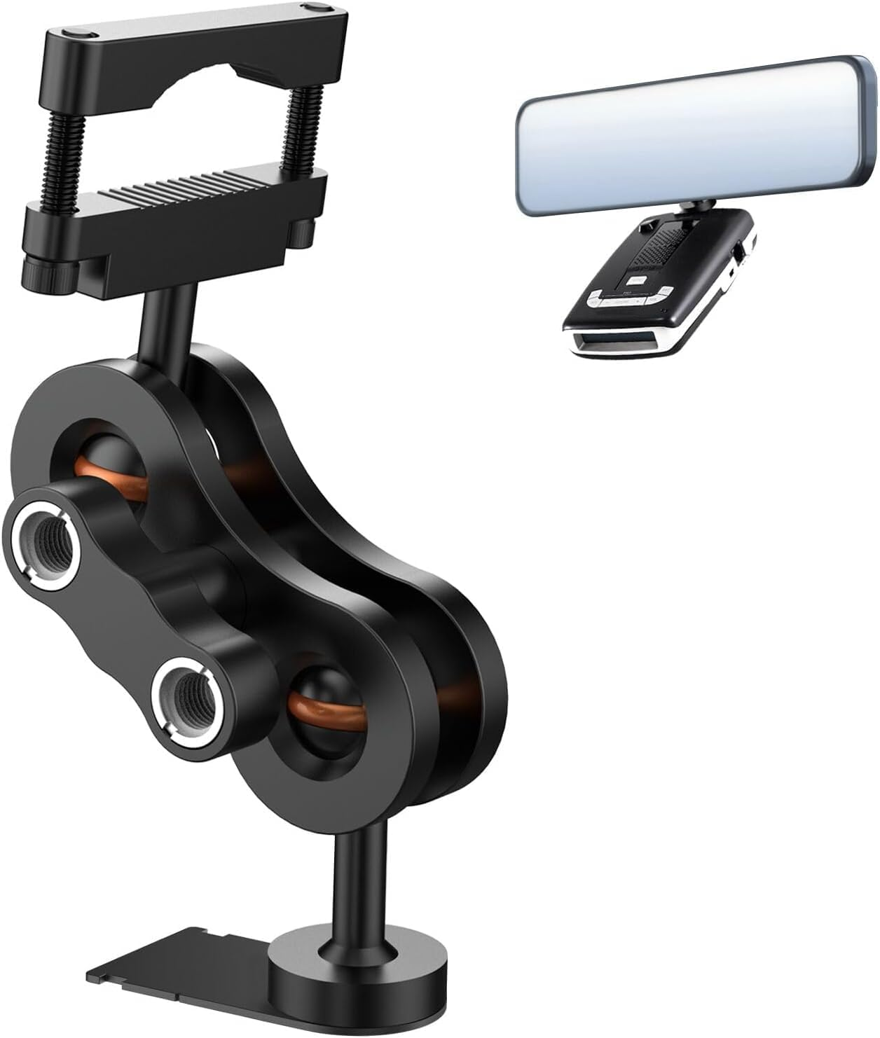 Radar Detector Mount Rearview Mirror Bracket, Car Truck Mirror Radar Mount Brack