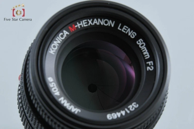 Lente de montagem Konica M-HEXANON 50mm f/2 Leica M [muito boa] - Imagem 2 de 4