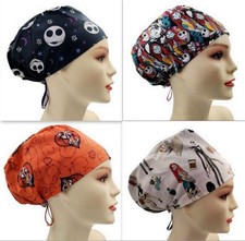 Cartoon Handmade Scrub Cap Doctor Theatre Nurse Hospital