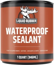 Liquid Rubber Waterproof Sealant   DIY Leak Repair Coating for Flat, Metal