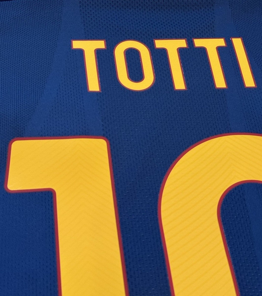 2021/22 AS Roma Fourth Jersey #10 Totti Large New Balance 4th
