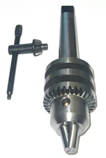 HD YAMA 13MM / 1/2" CAPACITY DRILL CHUCK W/ KEY NO.3 MORSE TAPER SHANK #3MT