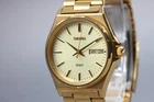 Vintage 1996 MINT Seiko Spirit 7N48-7000 Gold Quartz Men’s Watch From JAPAN