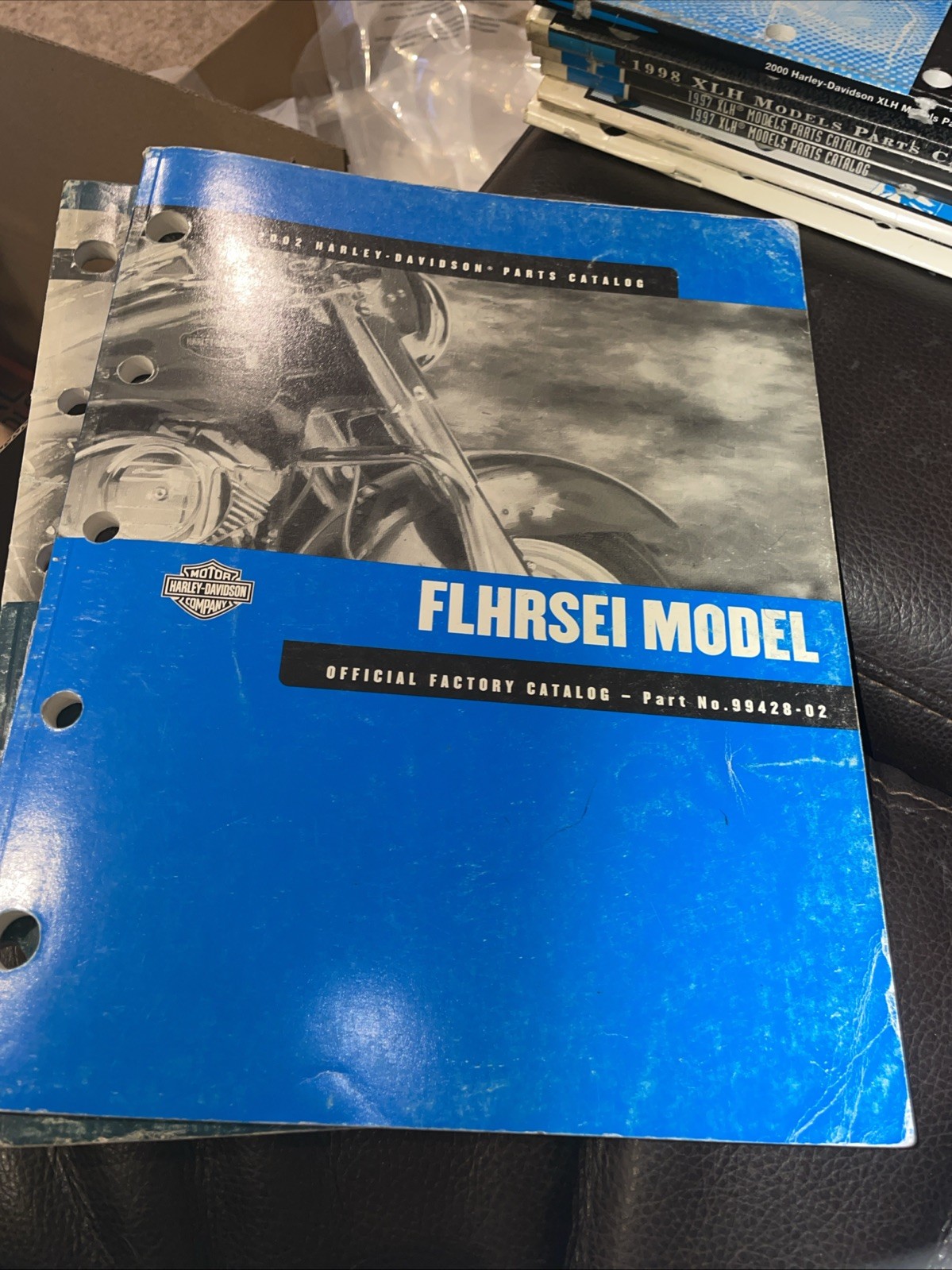 25 BULK Vintage Harley Davidson Manual Parts Catalogs 1991-2019