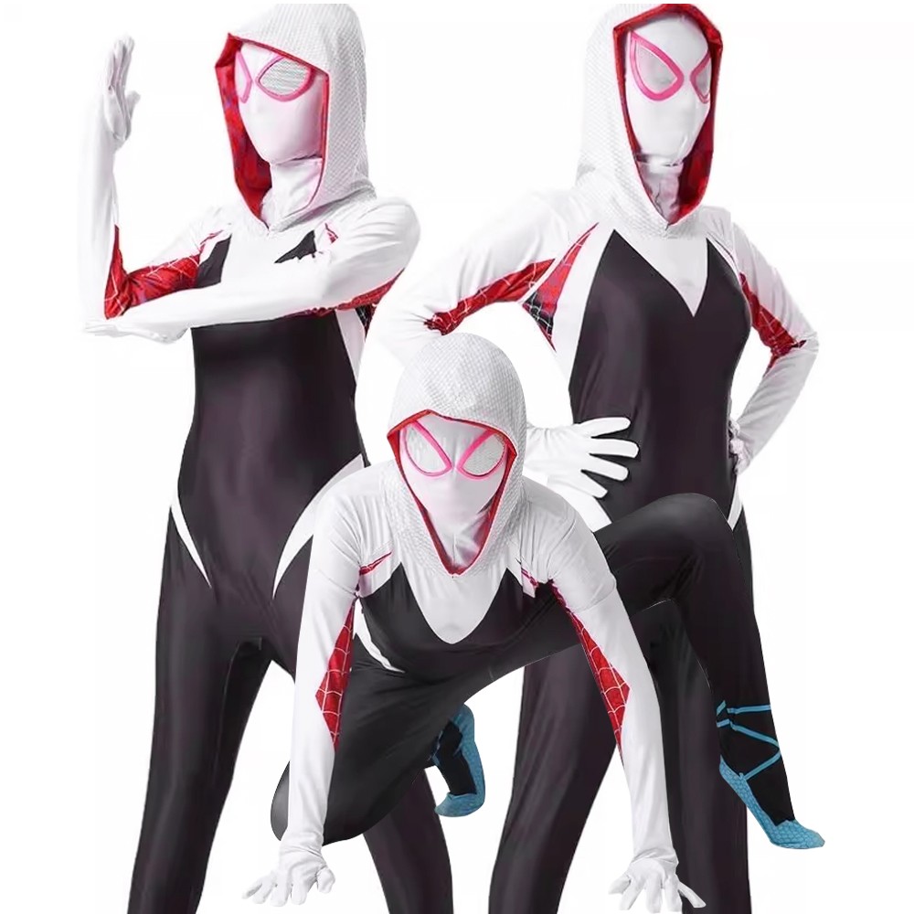 Kids SpiderMan Boy Miles Morales Tobey Maguire Outfits Jumps