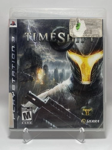 TIMESHIFT game complete w/ Manual for Sony Playstation 3 PS3