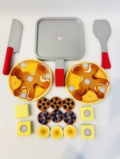 Melissa  Doug Flip  Serve Pancake Set 18 Pieces Complete Pretend Play Food