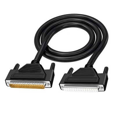 10 Ft 3m 28AWG DB37 Male To Female RS232 Serial Extension Cable DSUB 37 Pin