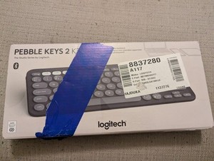 Logitech Pebble Keys 2 K380s Slim Bluetooth Tastatur Graphit, Z-Taste fehlt