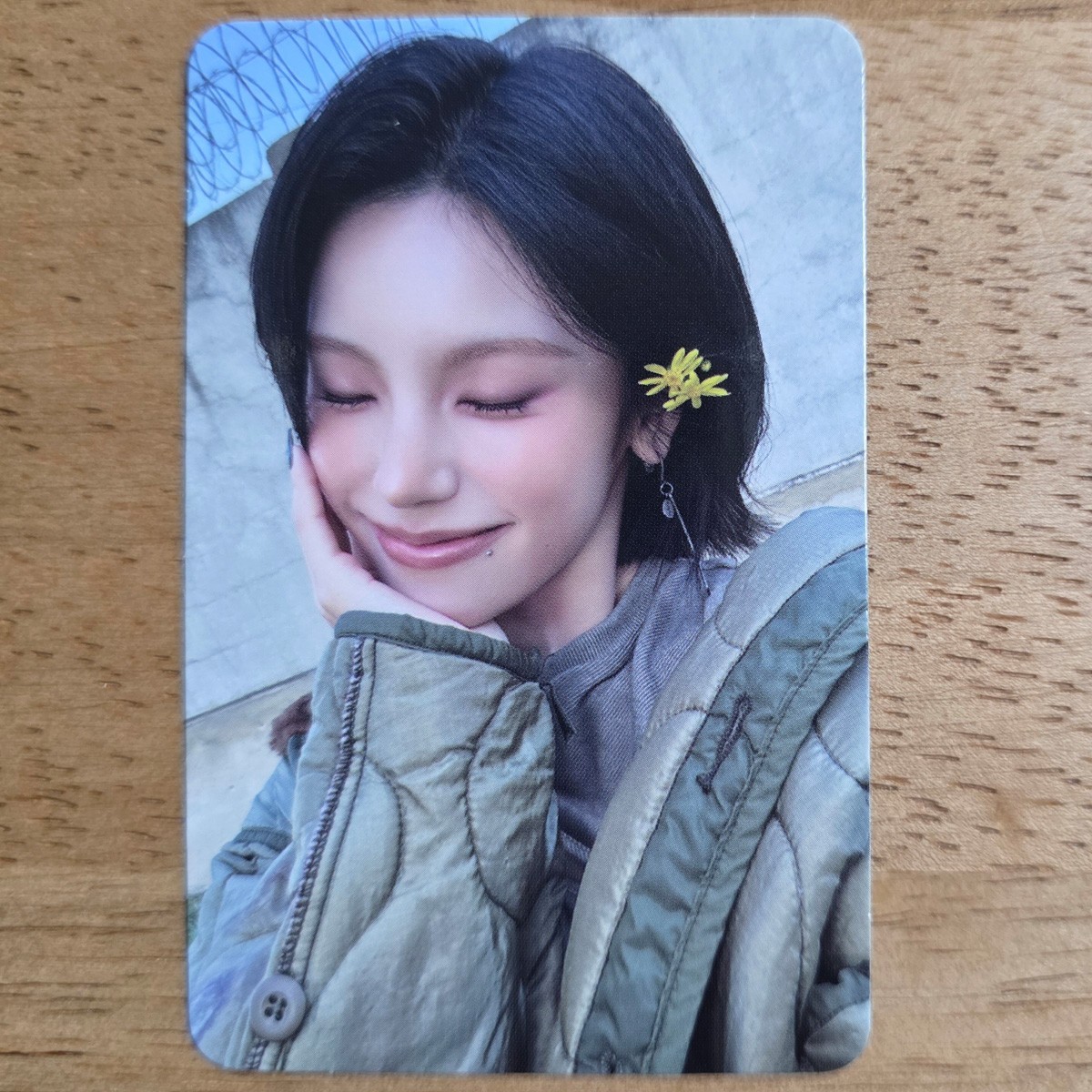 Tarjeta fotográfica oficial Yeji Itzy Girls Will Be Girls edición especial genuina Kpop