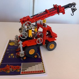 LEGO TECHNIC 8854 PNEUMATIC TRUCK UNIMOG CRANE POWER CRANE TRUCK TECHNIK MERCEDE