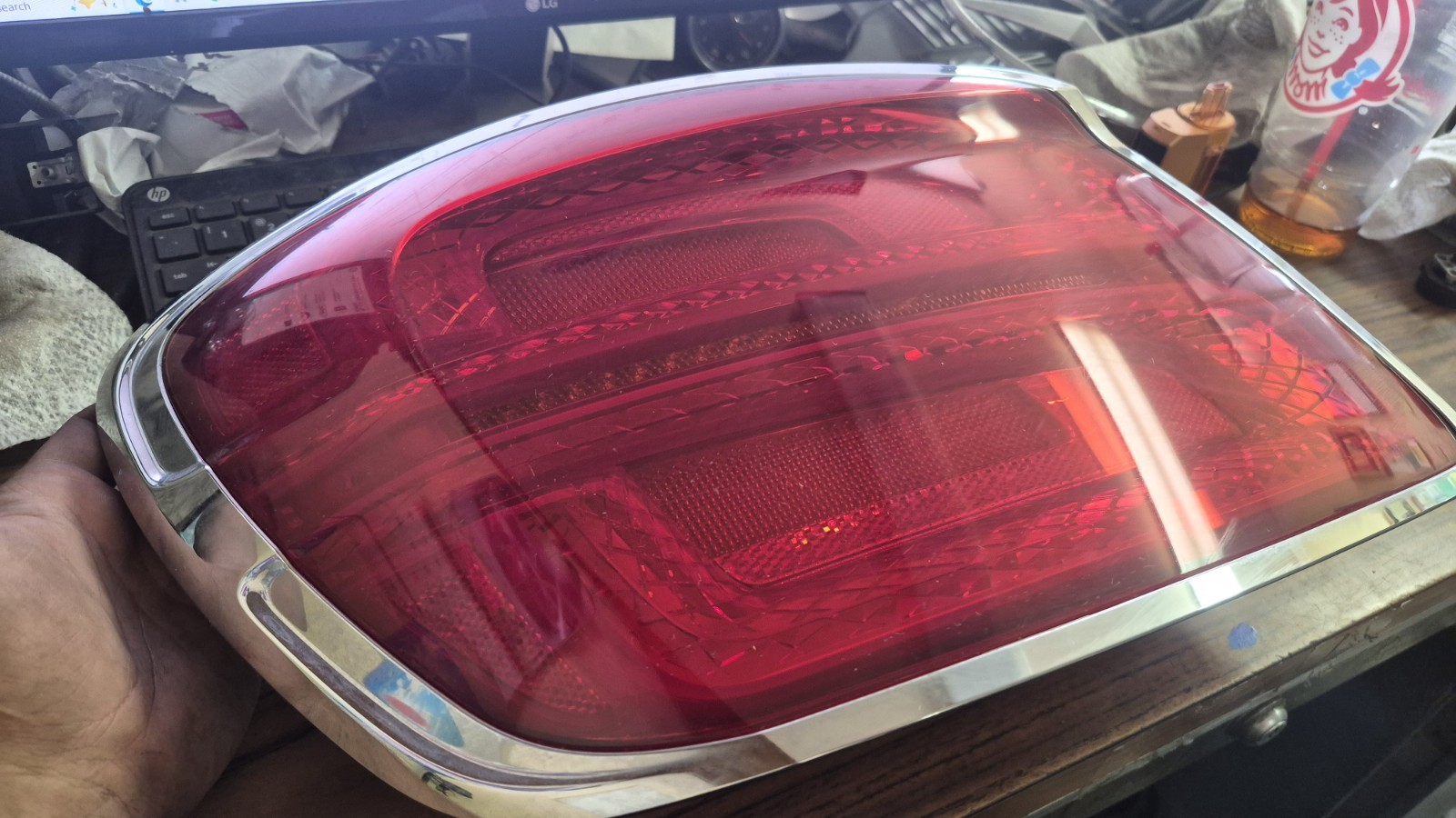 Bentley Flying Spur 2020-2022 Left Tail light Chrome