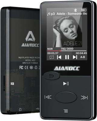 MP3 Player Bluetooth 5.3 HiFi-Sound Player FM-Radio Mini 32GB FM-Radio Mini TF