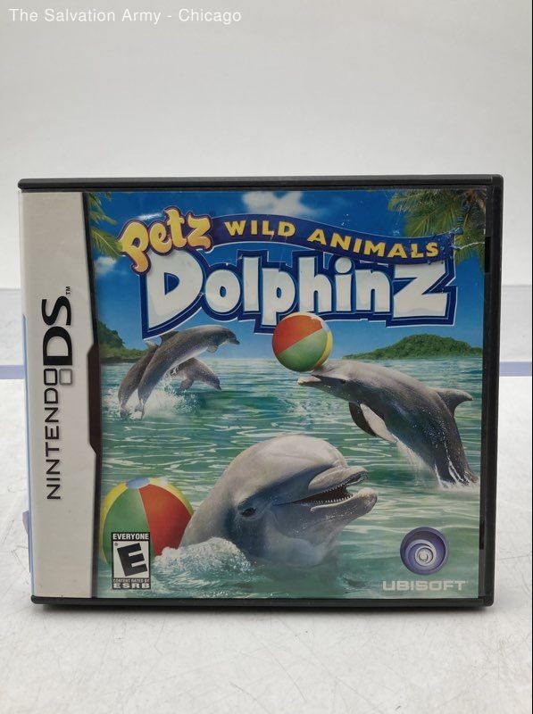 Ubisoft Nintendo DS Petz Wild Animals Dolphinz Simulation Video Game