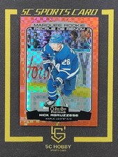 2022-23 OPC Platium Marquee Rookie Orange Checkers/25 Nick Abruzzese FCJX