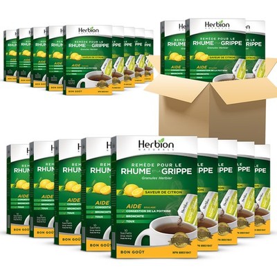 Herbal Granules Lemon Flavor   10 Sachets - 24 Packs