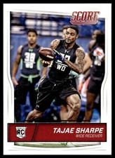 2016 Score Tajae Sharpe Rookie Tennessee Titans #375