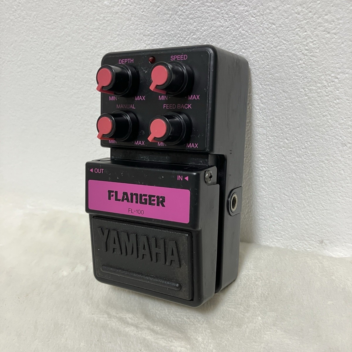 Yamaha FL-100 Flanger Guitar Effect Pedal Rare 90s Made In Japan
