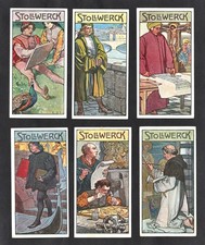 Stollwerck Helden Album 1909 Kartensatz Serie 425 Künstler Bellini Botticelli