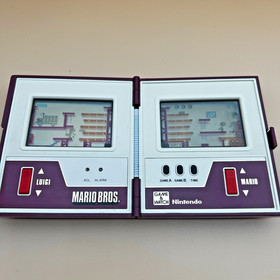 Vintage 1983 Nintendo Game & Watch Fire MW-56 MARIO BROS. Multi Screen
