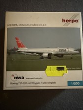 Herpa Wings 1:500 Northwest Airlines Boeing B757-200 Mit Winglets