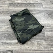 ATHLETA Ultimate Camo Mid Rise Pull On Green 7/8 Tight Leggings Women's Size XS