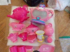 Mix lot of 40 Leap Frog Musical Rainbow Tea Party Pot -Lights Sound