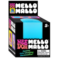 Nee Doh Needoh Mello Mallo Squishy Stress Fidget Color Changing Brand New - Blue