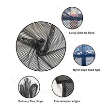 Patios Railing Stairs Netting Baby Proofing Protective Easy To Install Mesh