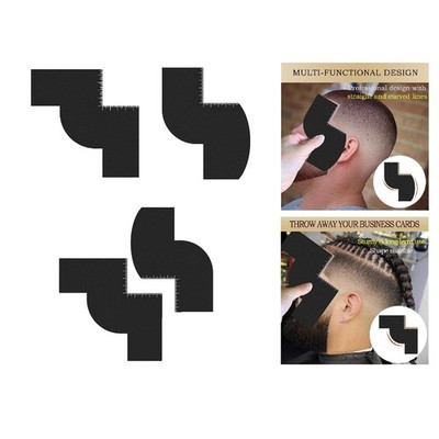 Bart Line Up Tool mit Reinigungsfreundlichkeit, Haaransatzkarte für Friseur Edge Styling