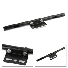 Universal Moto Front Turn Signal Spot Light Bar Mount Bracket Clamp Black F9