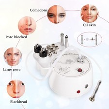 3-in-1 Diamond Microdermabrasion Machine   Pro Facial Vacuum  Spray