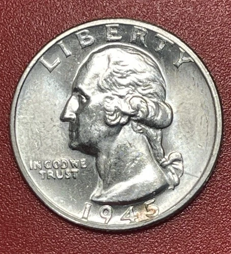1945-S Washington Quarter — photo from the most recent tracked eBay sale