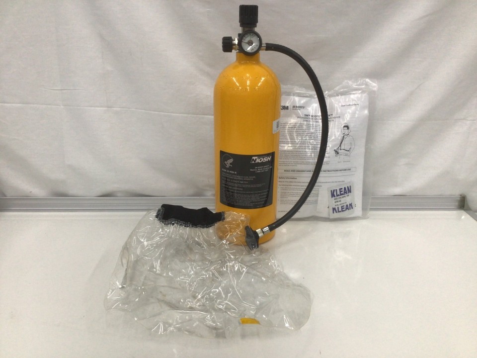 3M SCOTT Emergency Escape Breathing Device: 15 min Escape Duration ...