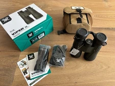 Vortex Optics V202 Viper HD 10x50mm 10x50 Binoculars w/ Bino Harness - New