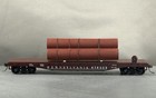 Athearn - Pennsylvania - 50' Flat Car w/Pipe Load # 474205 w/Kadees — photo 1