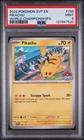 2024 POKEMON SVP EN-SV BLACK STAR PROMO WORLD CHAMPIONSHIPS #190 PIKACHU PSA 9