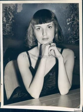 1938 Boston Massachusetts Sally Clark Ritz Carlton Hotel Debut Photo 6X8