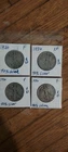 90% Silver Walking Liberty Half Dollars 50c F-XF 1920-1936 Lot Of 4 Coins, Nice