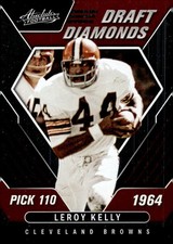 2022 Panini Absolute #DD-18 Leroy Kelly Draft Diamonds