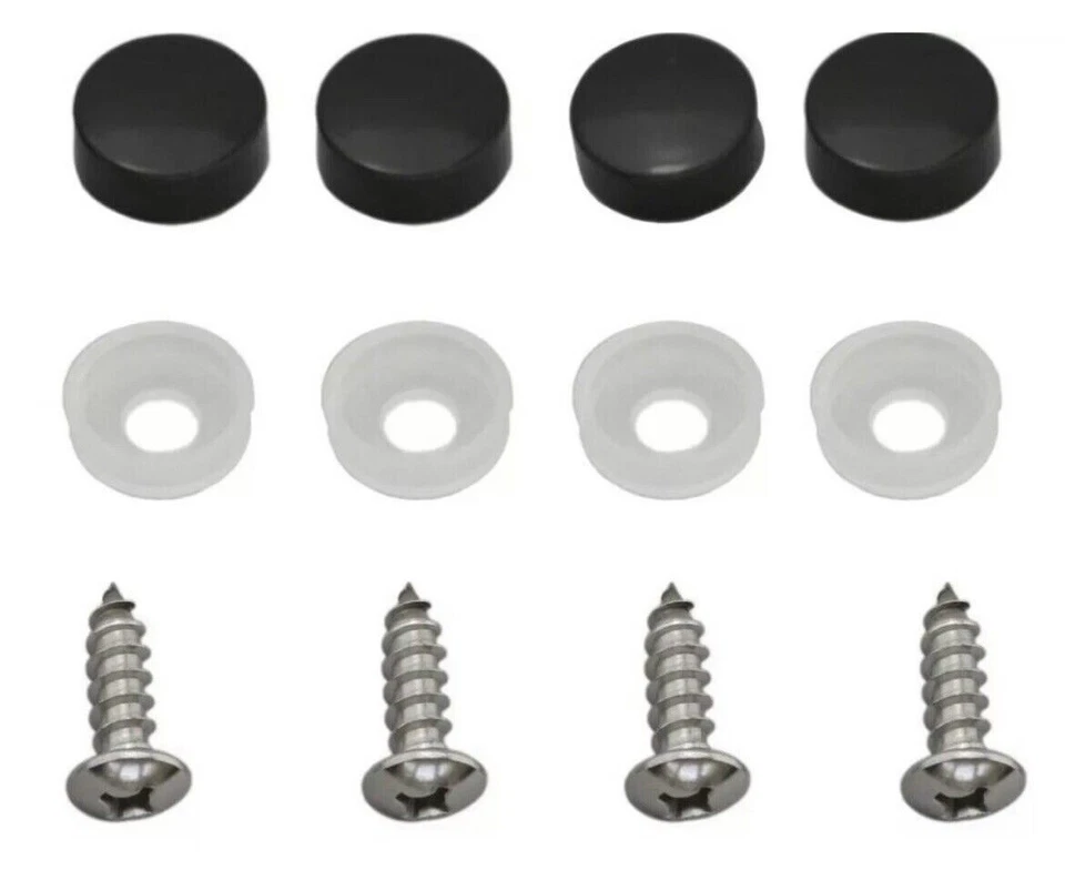 OEM ПОДЛИННЫЙ MERCEDES BENZ БАГАЖНИК ЧЕРНЫЙ НОМЕРНОЙ ЗНАК РАМА С ЛАЗЕРНЫМ ТРАВЛЕНИЕМ - Изображение 2 из 4