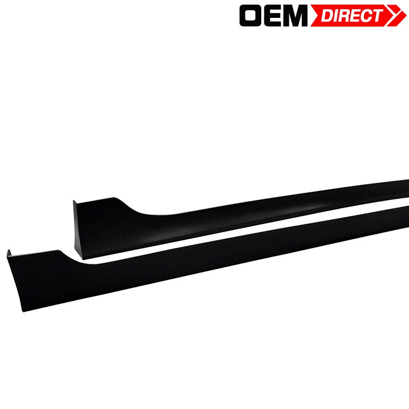 For 13-17 Honda Accord Sedan MD Style Side Skirts Unpainted Black PP Foto 4 de 4