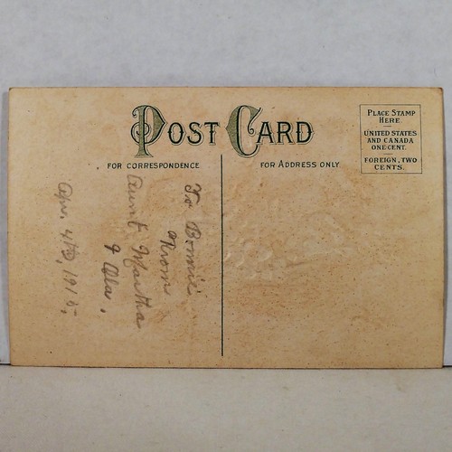 Vintage Welcome Easter Morning Embossed Post Card 1915 Buy It Now! - Picture 2 of 2