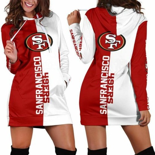 San Francisco 49ers Hoodie Dress Mini 