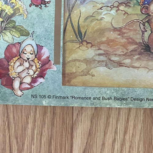 VTG Romance Bushbabies Wall Poster 27x19 Peg Maltby & Nerida Singleton RARE OOP - Picture 4 of 11