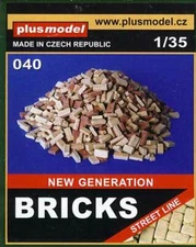 Plus Model Diorama Brick Bricks House Barn 1:35/32/48